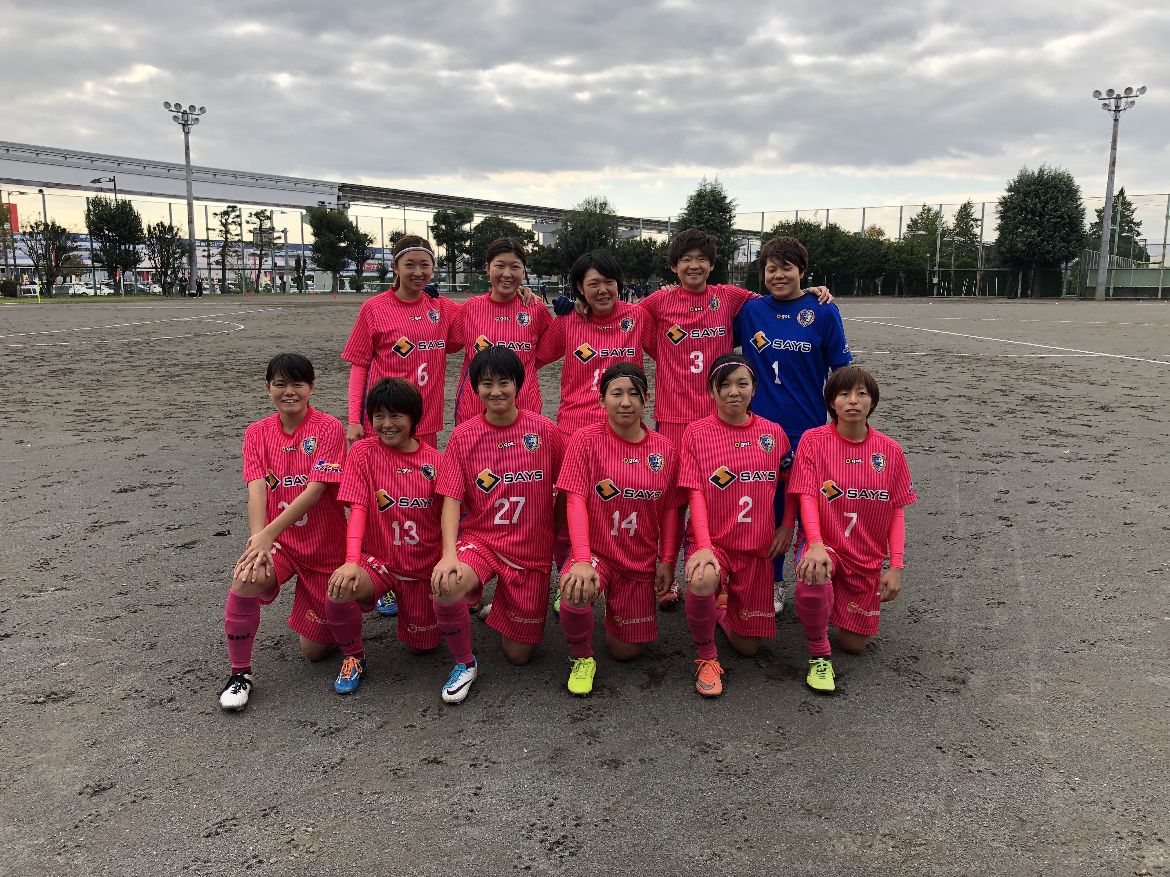 立川FC戦スターティングメンバー