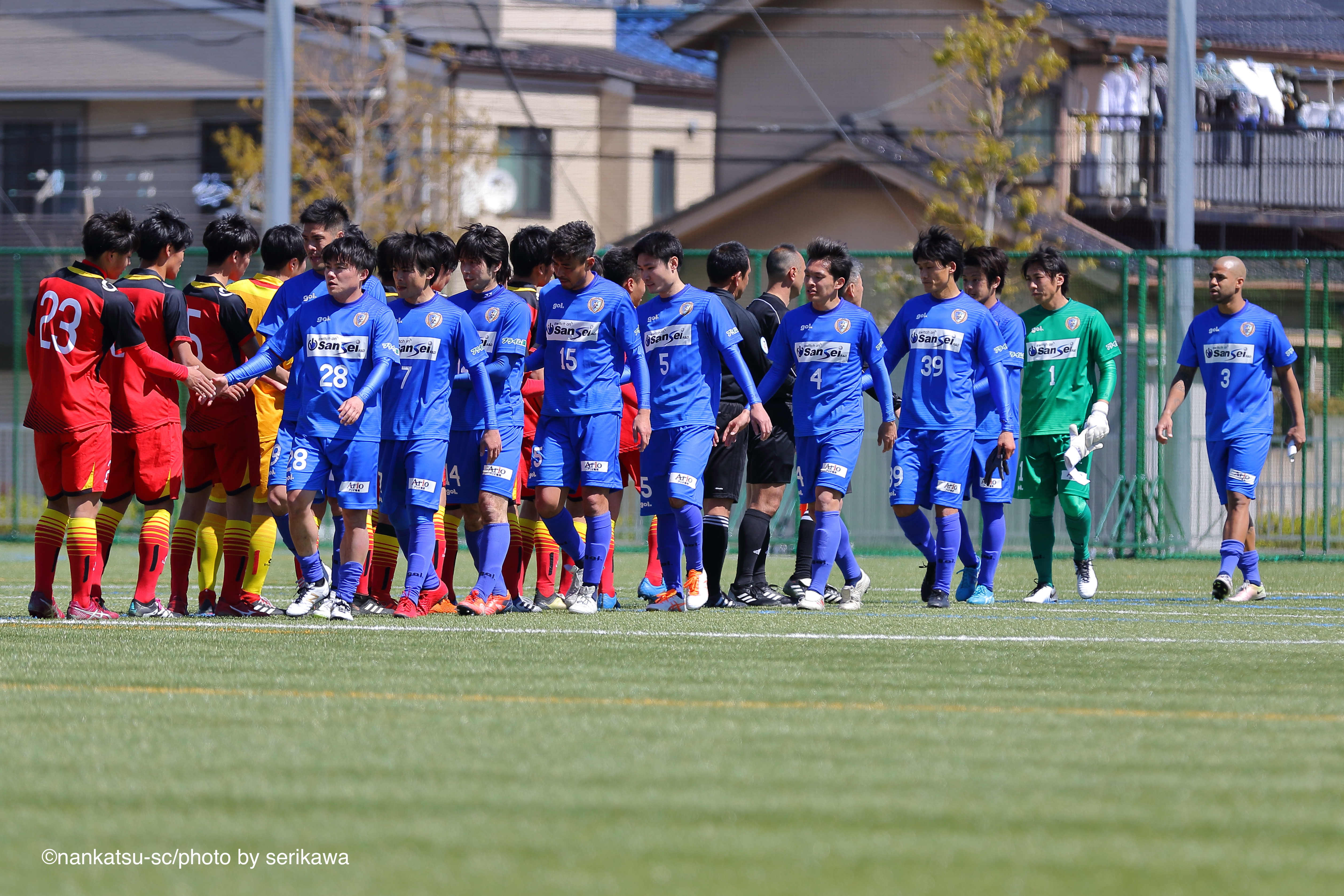 試合後挨拶